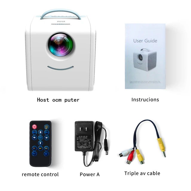 мини проектор hy300