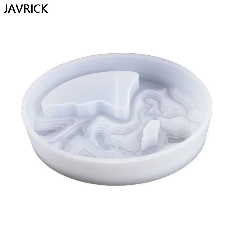 

Crystal Epoxy Resin Mold Oval Potted Casting Silicone Mould Handmade DIY Arts Crafts Decorations Making Tools