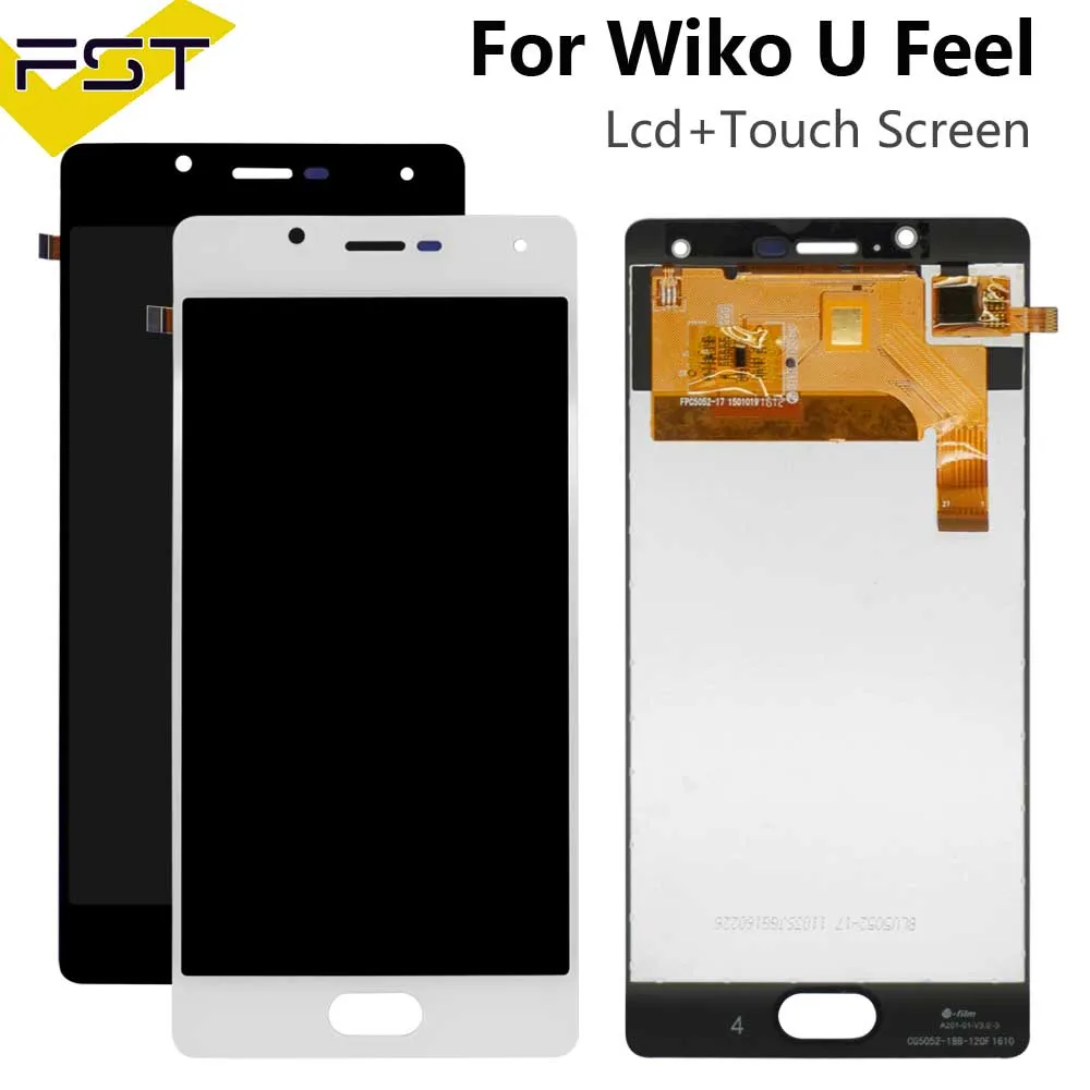 Высококачественный ЖК дисплей и сенсорный экран в сборе для wiko U Feel Prime аксессуары