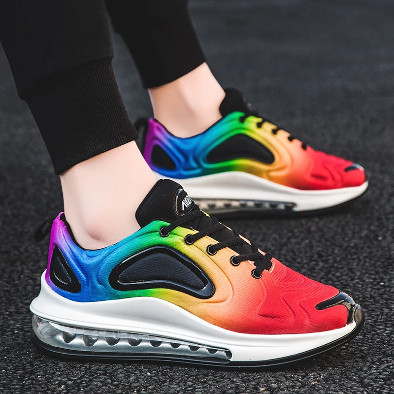 2020 new fashion men's jogging shoes autumn and winter air cushion breathable lightweight waterproof sports | Обувь