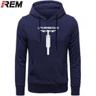 Мужские толстовки REM, свитшоты с надписью спасательные позади бара, Модная белая модель велосипеда, яркая брендовая одежда, мужские топы для походов