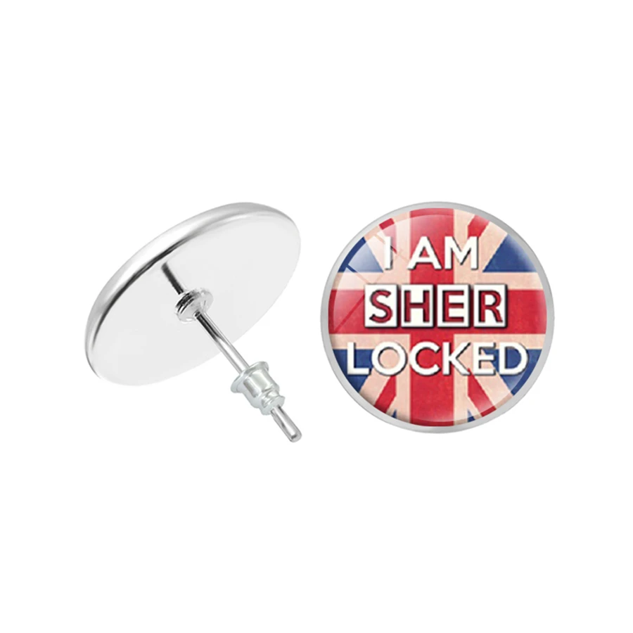 Великобритания национальные серьги с флагом Англия Wales Scotland Северная Ирландия