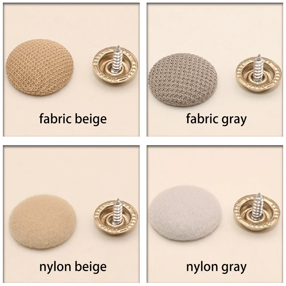 

10pcs Car Interior Ceiling Cloth Fixing Screw Cap Roof Repair Modification Nylon Fabric Buckle Fabric Upper Retaining Approving