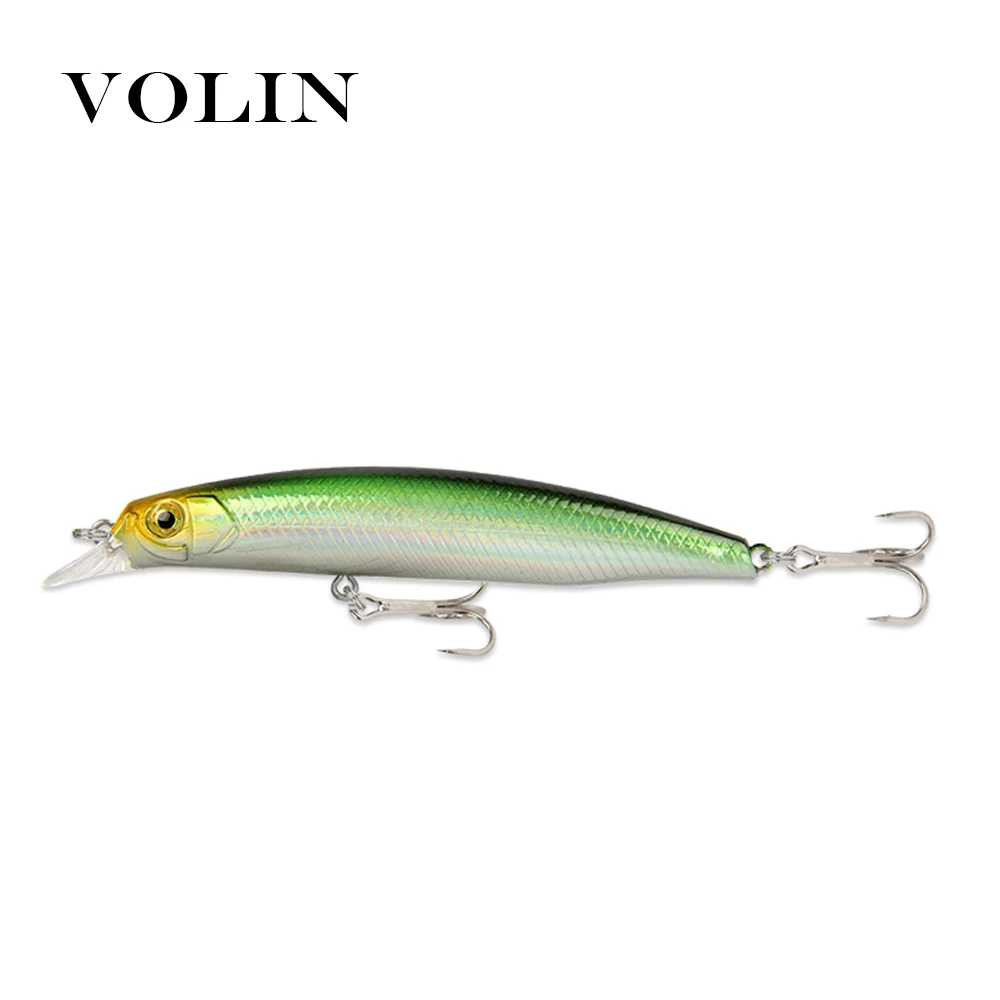 Volin 1 шт. новая Рыболовная Приманка Minnow 90 мм 10 9g Приостановка искусственный