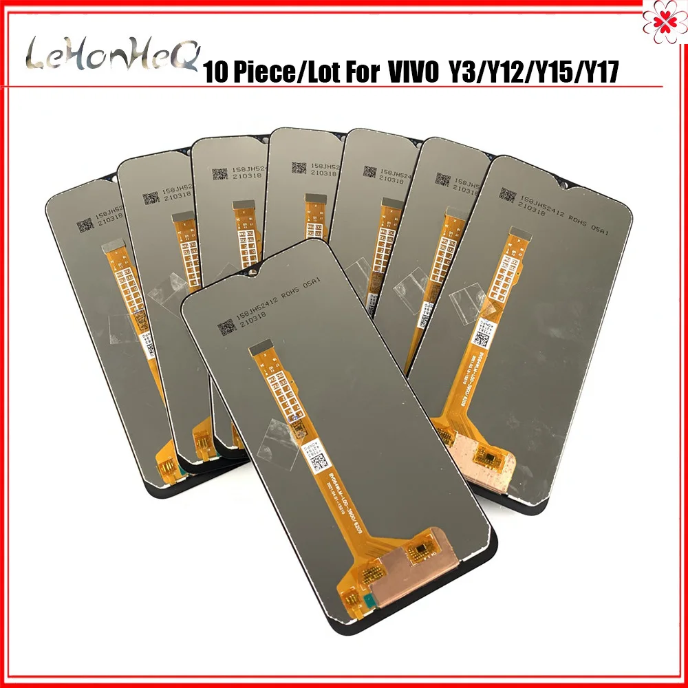 

Wholesale 10 Piece Lot Frame LCD For Vivo Y3 / Y11 / Y12 / Y15 / Y17 2019 LCD Display Touch Screen Assembly Replacement
