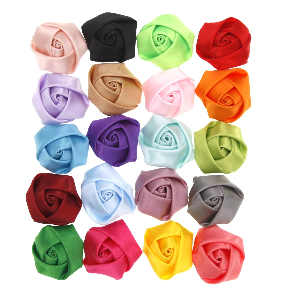 Детская сатиновая лента для волос 3 8 см аксессуары девочек без повязки на голову