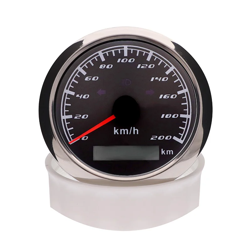 Водонепроницаемый автомобиль грузовик лодка мотор авто 85 мм GPS спидометр датчик