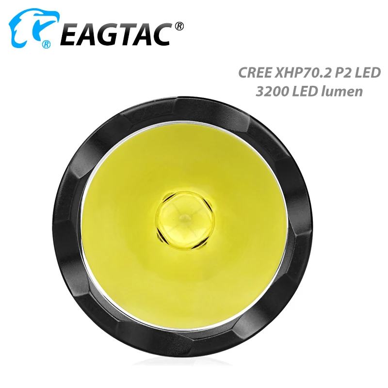 EAGTAC T25V светодиодный фонарик USB-C USB Перезаряжаемый 21700 5000 мАч аккумулятор