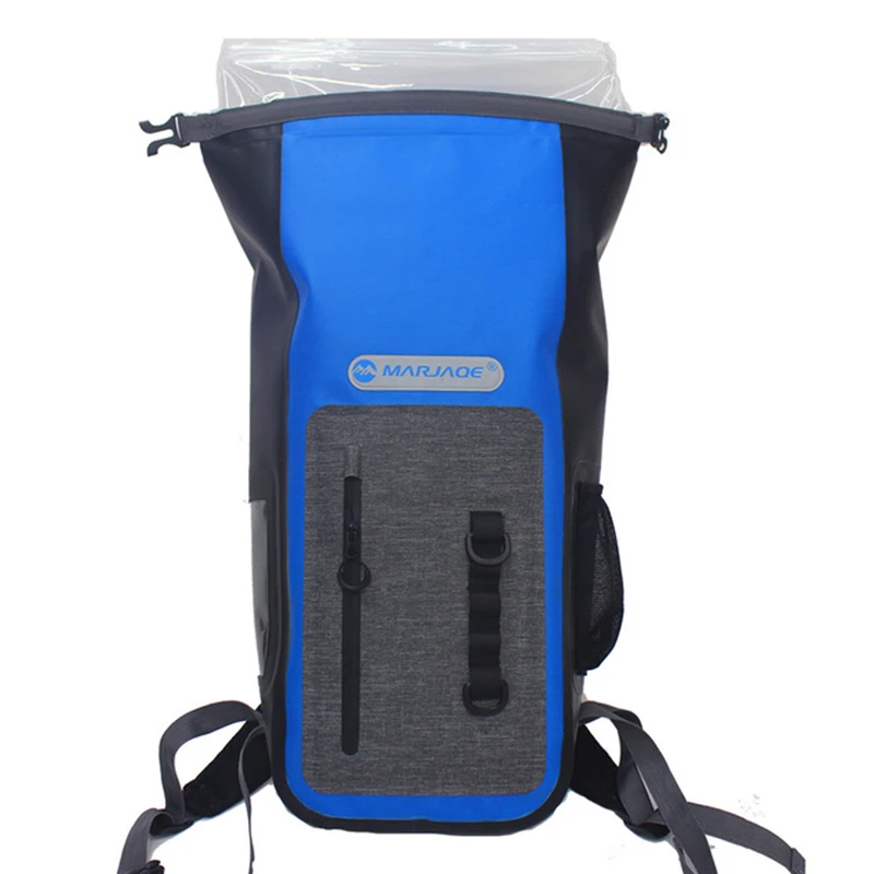 Outdoor River Trekking Waterproof Bag Camping Backpack Environmental TPU Kayak Drybag Rafting Ocean Pack Swimming Fishing Bag