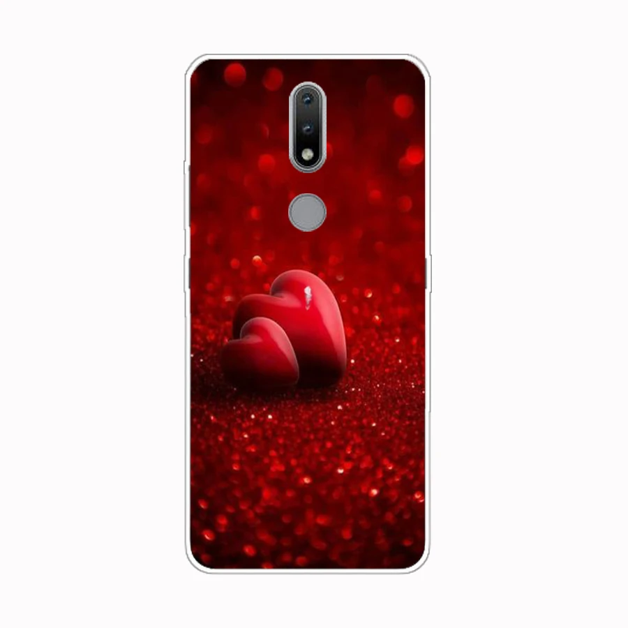 Чехол для Nokia 2 4 чехол мягкий силиконовый из ТПУ телефона противоударный бампер