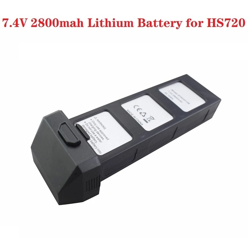 

Original 7.4V 2800mah Lithium Battery for HS720 Folding Brushless Quadcopter Accessories Remote Control UAV 7.4v Lithium Battery