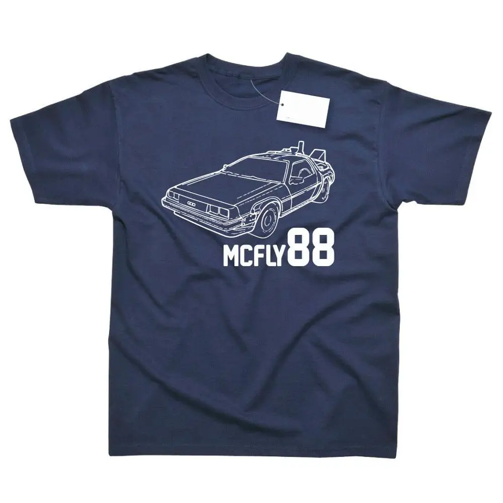 man navy blue 31 Назад в будущее делореан схема Футболка-Темно-Синие Новые футболки Забавные топы тройники новые унисекс Забавные топы - Цвет: man navy blue 31