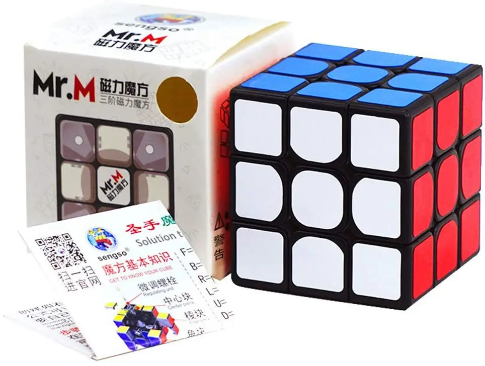 Кормов Скорость ShengShou г н м Магнитный 3X3 черный магический куб 3x3x3 куб|Головоломки|