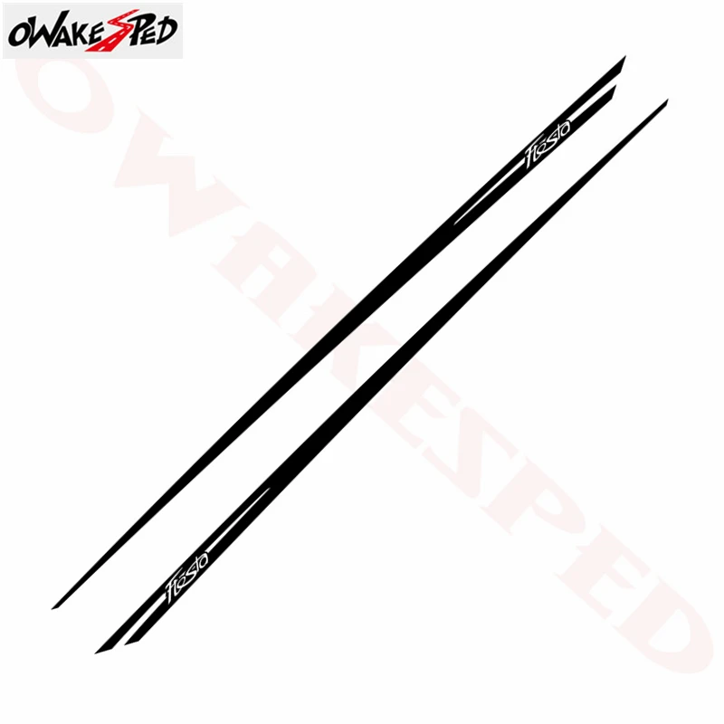 1 комплект наклеек для кузова автомобиля боковые декоративные наклейки Ford Fiesta ST RS