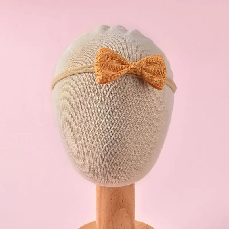 Детская повязка для волос с бантом аксессуары ручной работы новорожденных