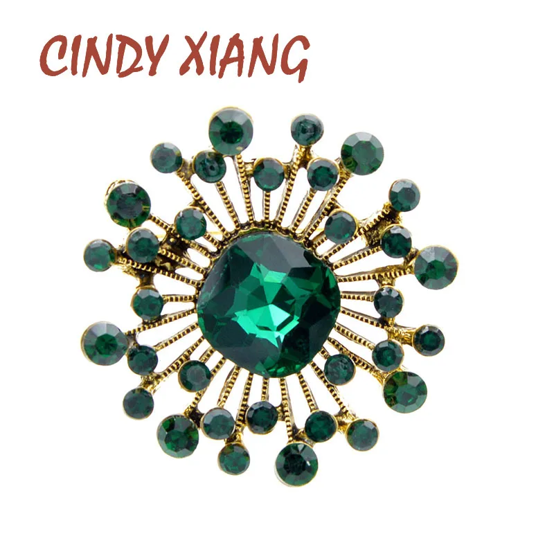 CINDY XIANG Стразы маленькая Автомобильная булавка броши для женщин Креативный