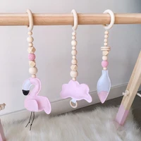 3pcs baby play gym toy set educational creative learning toy for boys girls room decorations fitness rack pendant newborn gifts