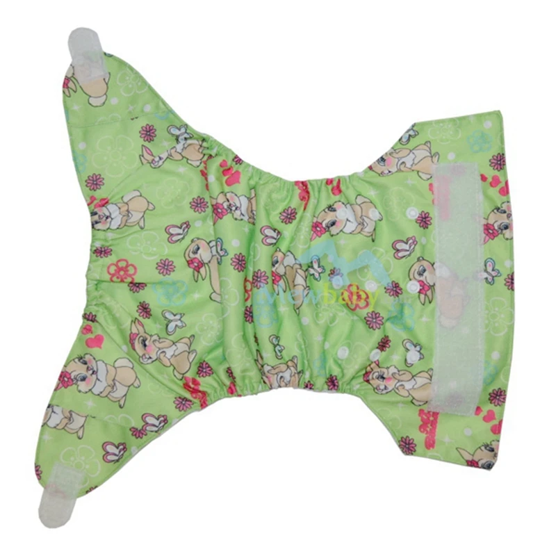 

Printed Pocket Diapers One Size Fits All Cloth Diaper with 1 pieces 3-layer Microfiber Insert GT28