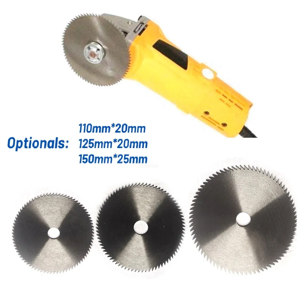 

1pc Saw Blade 20/25mm Steel Circular Saw Blade 110/125/150 For Craftsmen For Angle Grinder Woodworking Circular Saw Blade