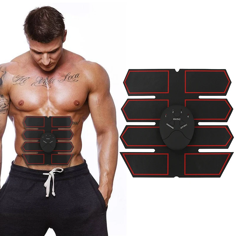 

New Wireless Muscle Stimulator Abdominal Toning Belt Muscle Toner Body Muscle Fitness Trainer For Abdomen At Home Gym