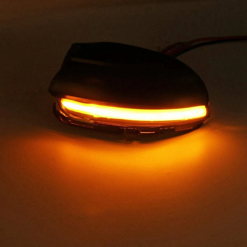 2X Автомобильный светодиодный динамический поворотник светильник ковой