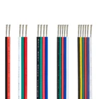 3-контактный провод 10 м 2 4 5 6 ядер 22AWG кабель из луженой меди JST Соединительный кабель электрические провода для WS2812B RGBW 5050 Светодиодная светильник та