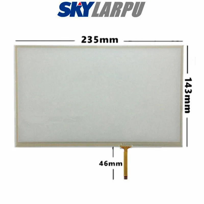 New 10.2 Inch 4 Wire Resistive Touch Screen Panel For IPS LCD Touchscreen 235*143 235mm*143mm Touchpanel Glass Free Shipping | Мобильные
