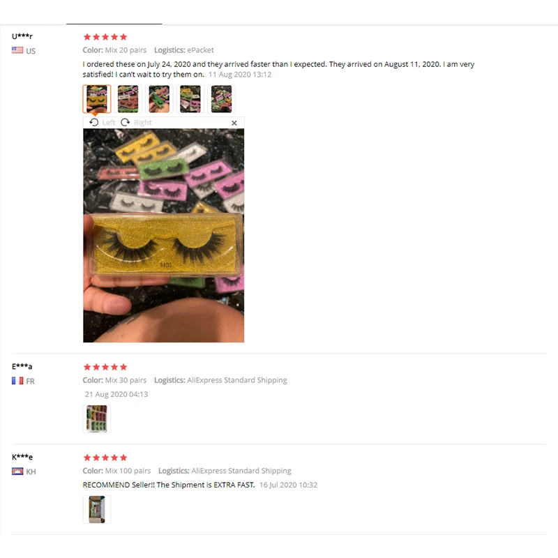 

MEISHENJIE 10/20/50/100 pairs Wholesale Eyelashes 3D super fluffy Mink Lashes Natural soft False Eyelashes Makeup EyeLashes bulk