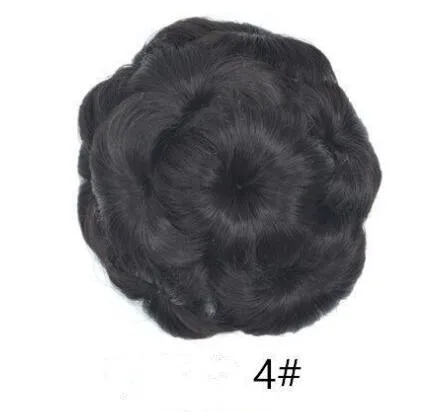 1B/30HL 9 цветов Pervado волосы синтетические волосы кудрявые шиньон коготь Updo Bun Аксессуары женские волосы кусок Стиль Высокая температура волокна - Цвет: 1B/30HL