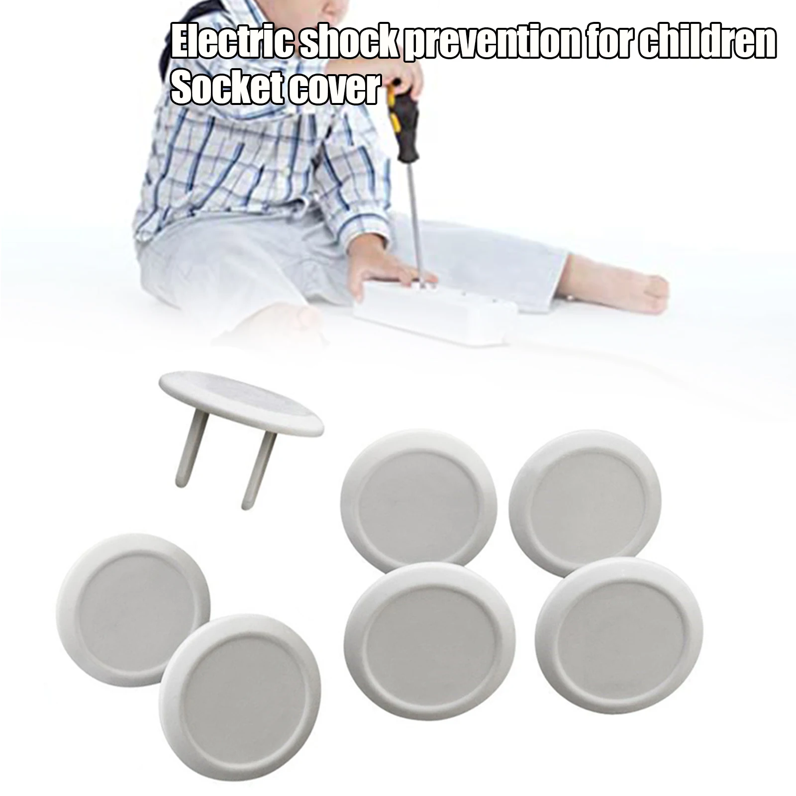 

Новый Безопасность сетевую розетку Чехлы ребенок доказательство Электрическая защита от удара CapKids защита крышка предохранителя SCI88