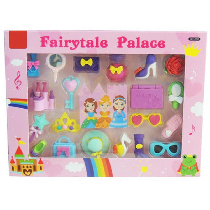 

Funny Space Dinosaur Princess Eraser Suit Children's Favor School Supplies Dropshipping