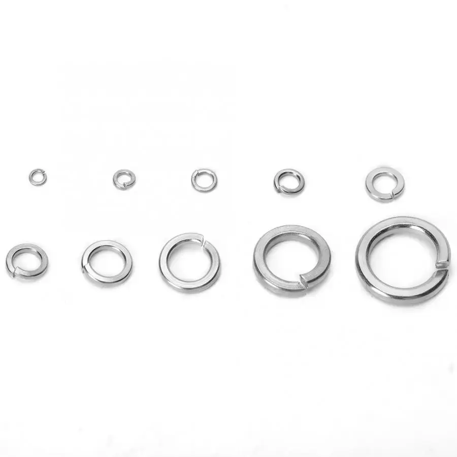 600Pcs Elastic Washers Stainless Steel Gaskets Spring Pad Assortment Kit M1.6 - M10 Fasteners Hardware Lock Tools | Обустройство дома