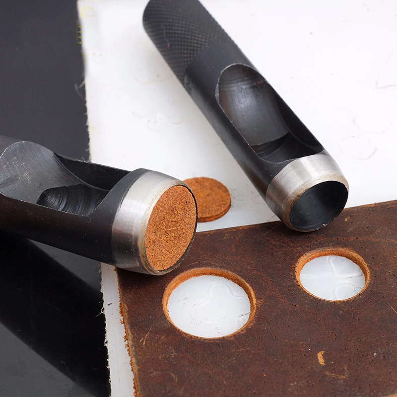 11 шт. Набор круглых дыроколов для ремешка часов кожаная прокладка Ранняя петля (1