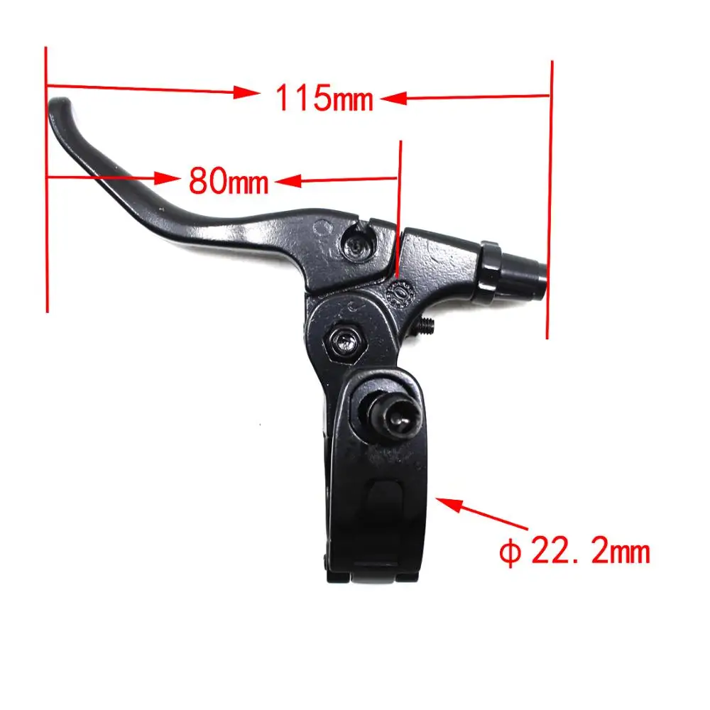 Задний тормозной рычаг для велосипеда BMX из алюминиевого сплава Бесплатная