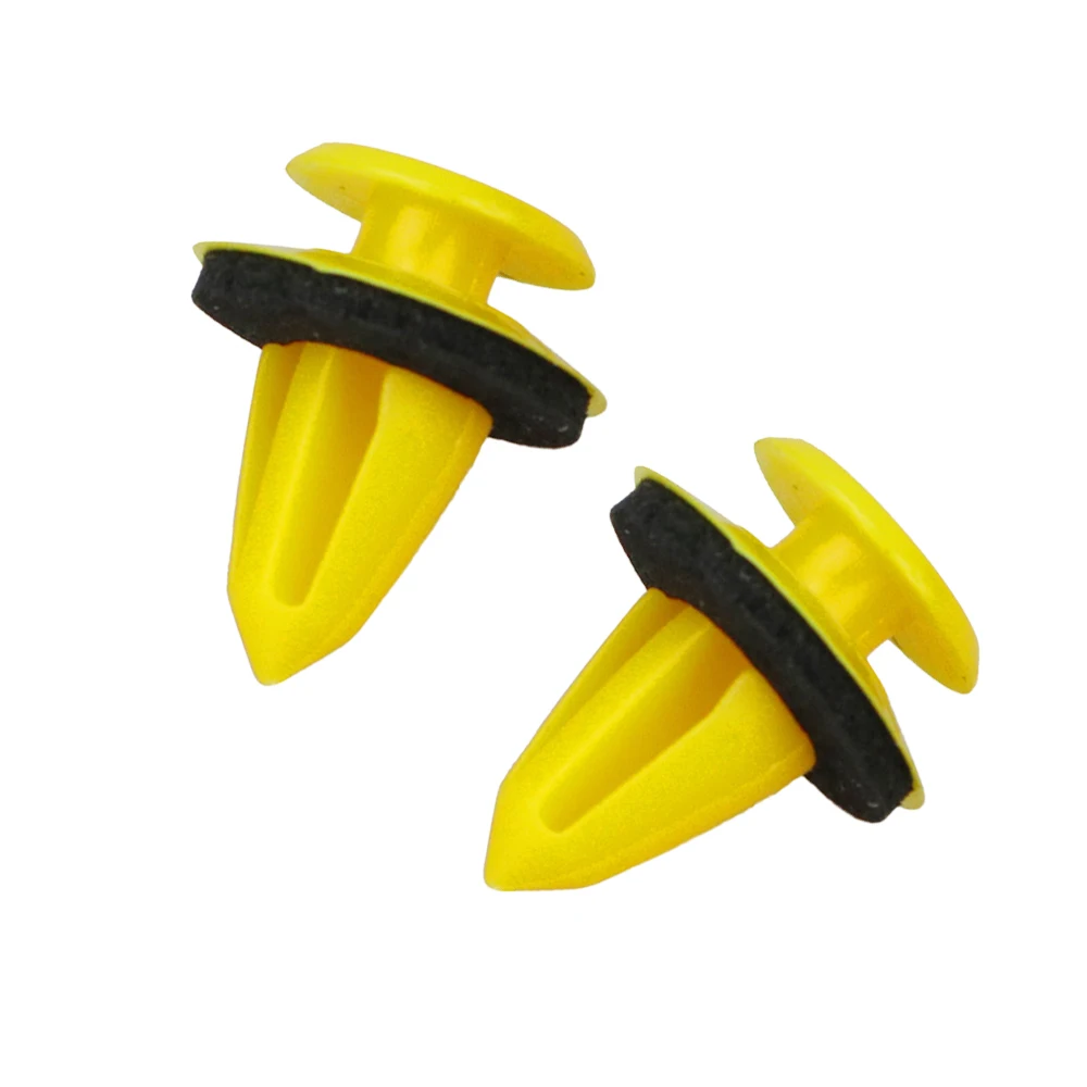 50X Auto Fastener Clip Door Trim Panels Clips Plastic Fixed for Lada Kalina Golf Land Rover Chevrolet Jaguar NEW | Автомобили и