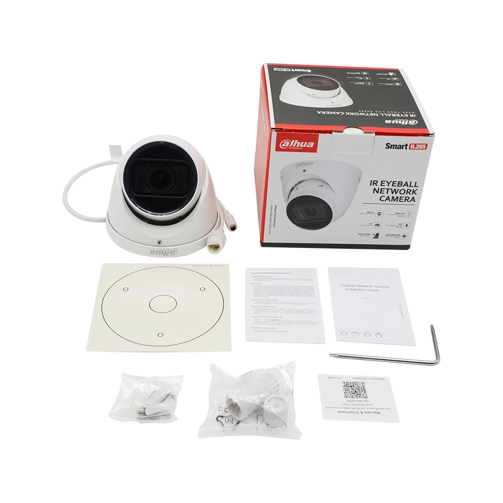 Dahua оригинальный IPC HDW2831T ZS 8MP 4K 5X Zoom Vari focal POE слот для sd карты H.265 + 40M IR IVS IP67 Starlight ip