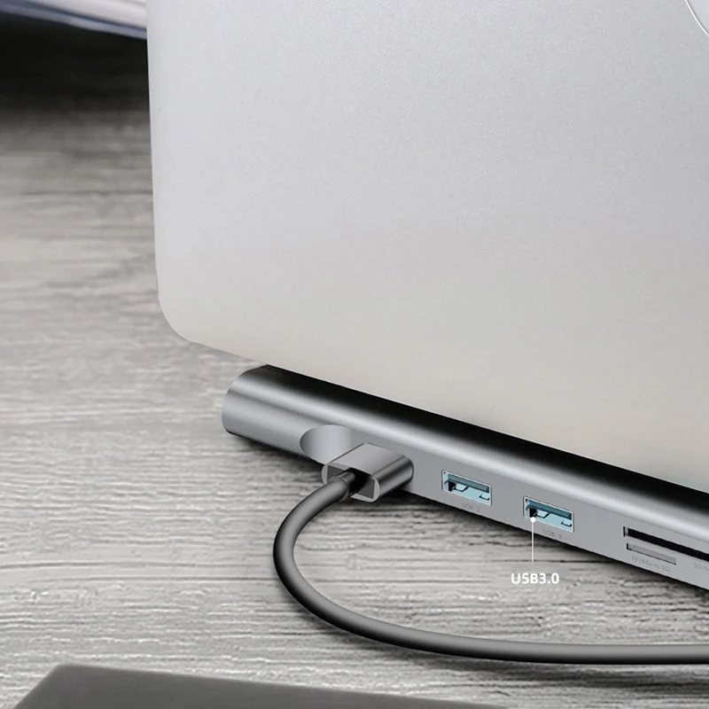 Концентратор USB Type C к 3 0 HDMI RJ45 usb хаб для Pro аксессуаров разветвитель мульти 11