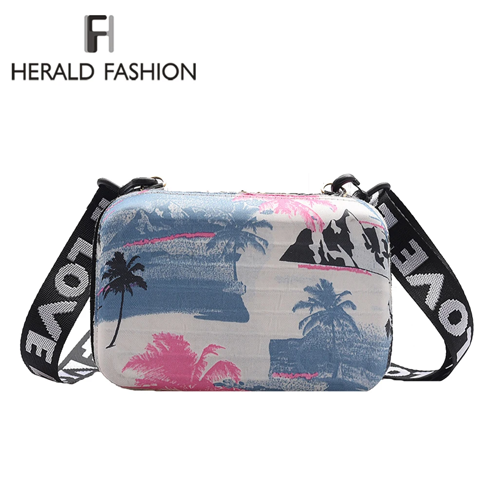 

Personality Women Shoulder Bag Fashion Small Female Clutch Mini Square Box Bag Cartoon Color Lovely Crossbody Bags Women Handbag