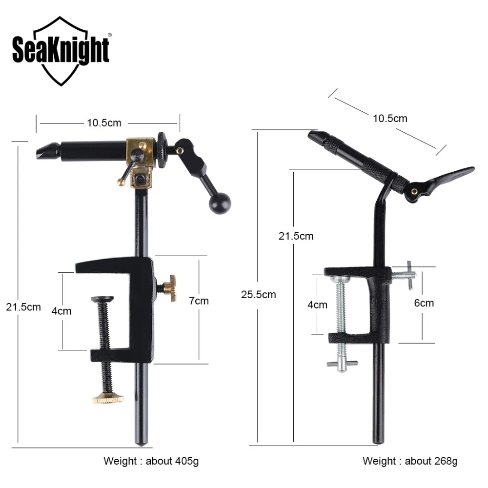 SeaKnight maxway Fly Fishing Rotary C-Clamp антикоррозийное покрытие зажим для Мушки для начинающих Fly Fishing Lure Maker Инструмент для рыбалки