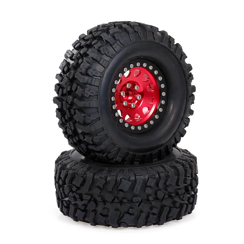 4 шт. 1/10 RC Рок Гусеничный алюминиевый 2 Beadlock Колесные диски для осевого SCX10 Capra Рейф