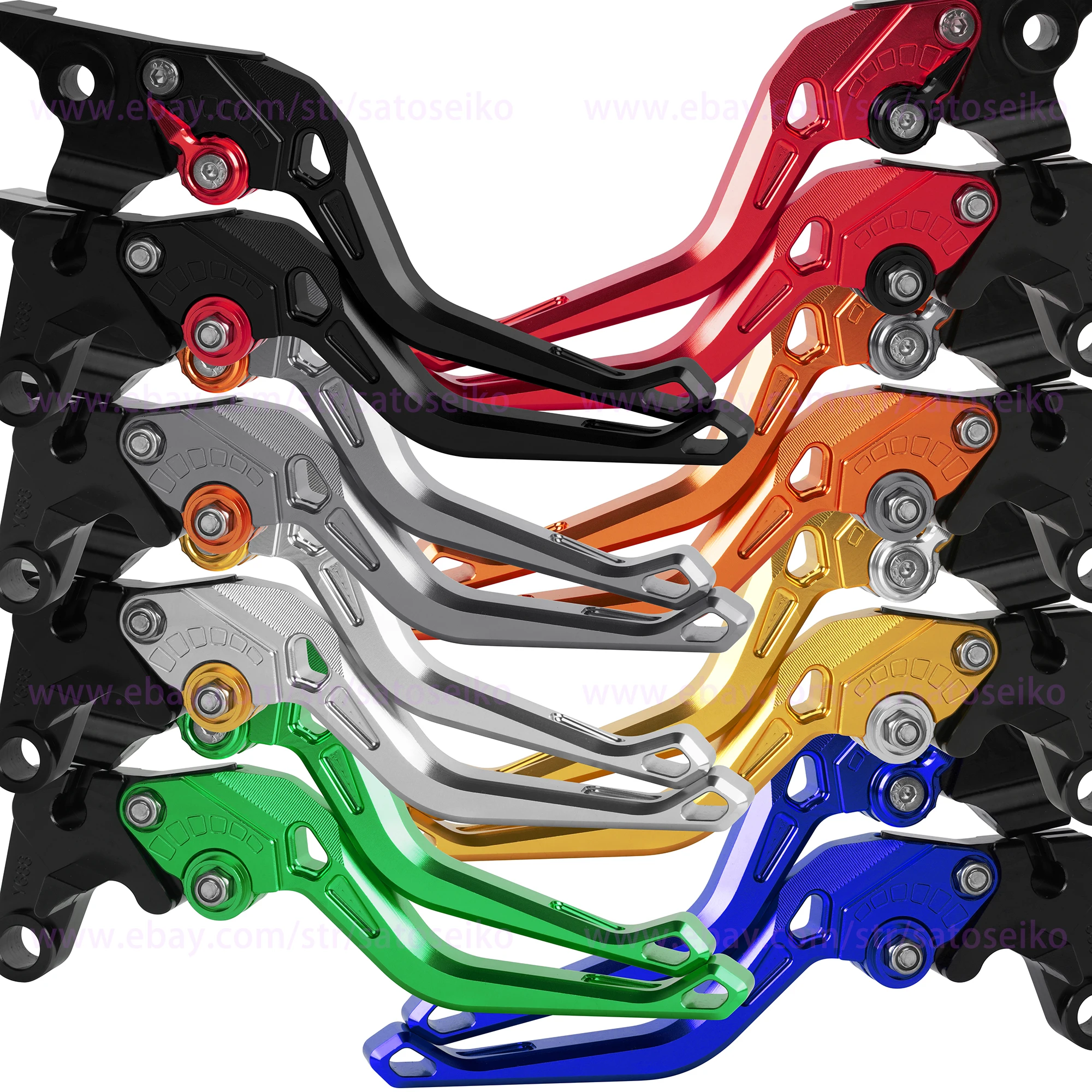 Алюминиевый многогранный Регулируемый рычаг сцепления тормоза мотоцикла для Honda