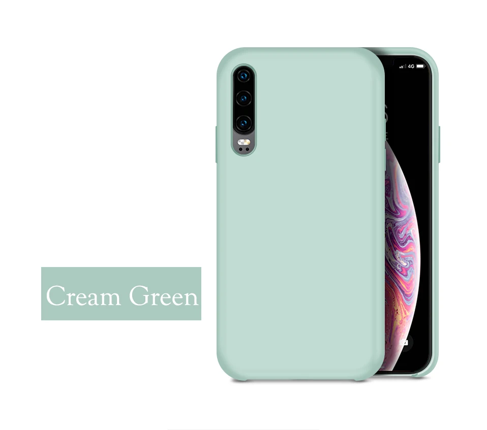 Жидкий силиконовый чехол для huawei P30 Lite, чехол, накладка из микрофибры, чехол для huawei P20 Lite P30 Pro mate 20 Lite Honor 20 10i