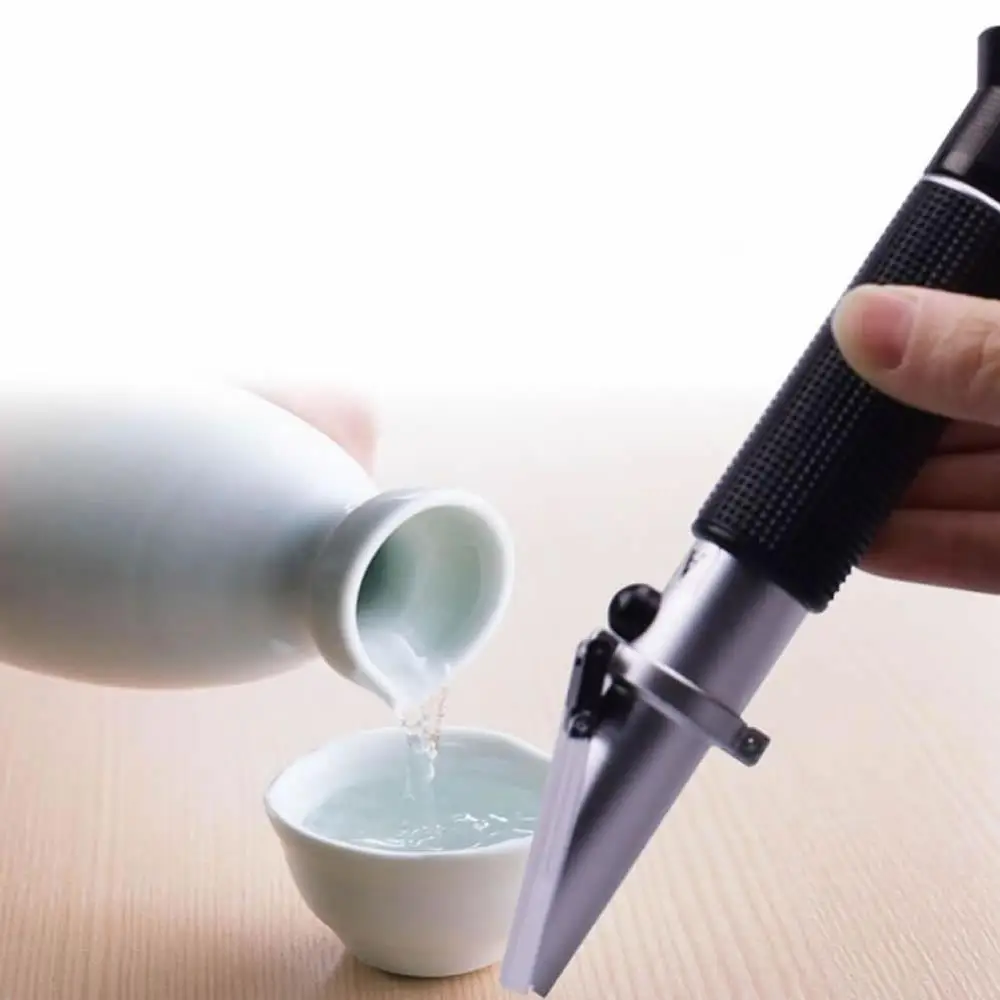 0-80% V/V спиртовой рефрактометр ATC Портативный для спиртового спирта Тестер