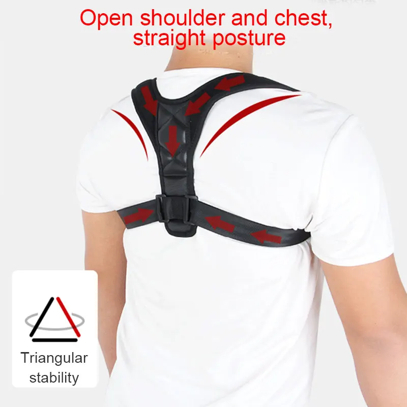 

Ремень для спины и плеч, невидимый дышащий корсет для взрослых и детей, пояс для поддержки позвоночника, Health99