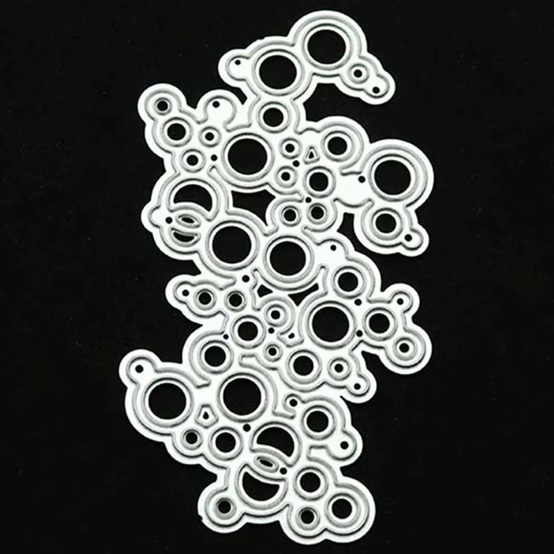 1 предмет круглая звенованная DIY Набор вырубных штампов &quotТрафаретный