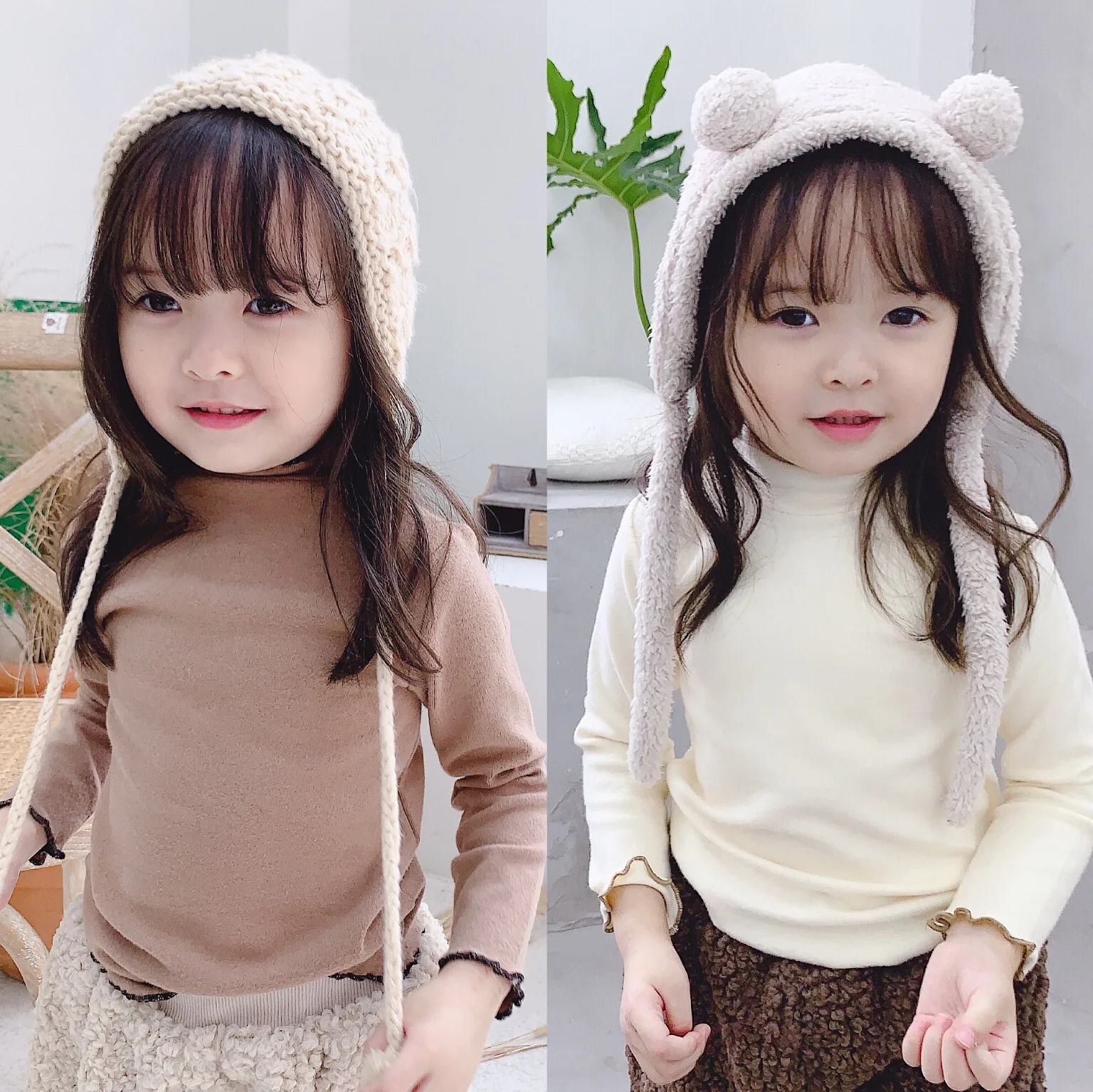 Осенне-зимние однотонные хлопковые Базовые Футболки с высоким воротником для