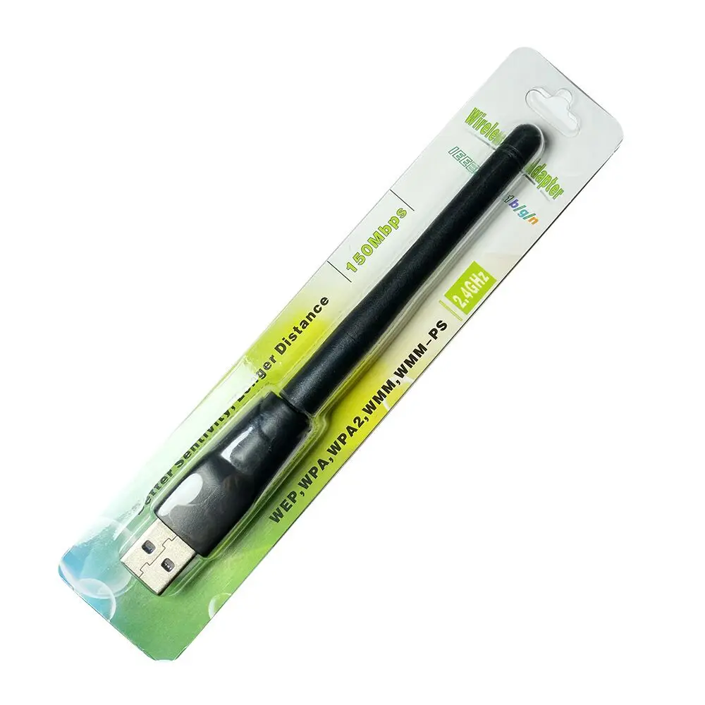 Ralink RT5370 USB 2.0 150mbps WiFi беспроводная сетевая карта 802.11 b/g/n адаптер LAN поддерживает Set-top Box.