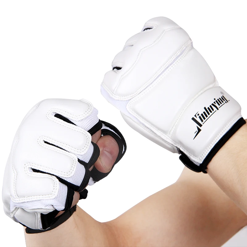 

Boxing Half Fingers Adults Boxing Gloves/Kids Sandbag Training / Gloves Sanda/Karate/Muay Thai/ Fitness/ Taekwondo Protector