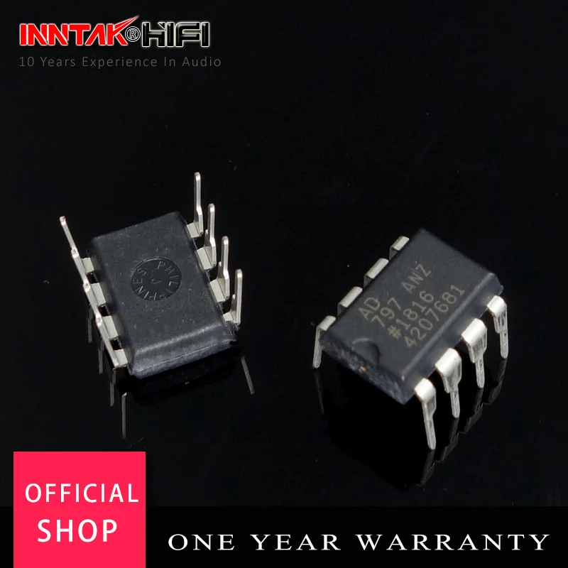 1 шт. Оригинальный Новый AD797 AD797ANZ одиночный OP amp|Усилители мощности| |