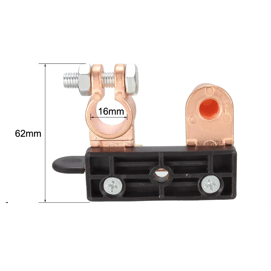 

uxcell 12V/24V Top Post Battery Disconnect Switch Power Cut Off (Negative, Vertical)